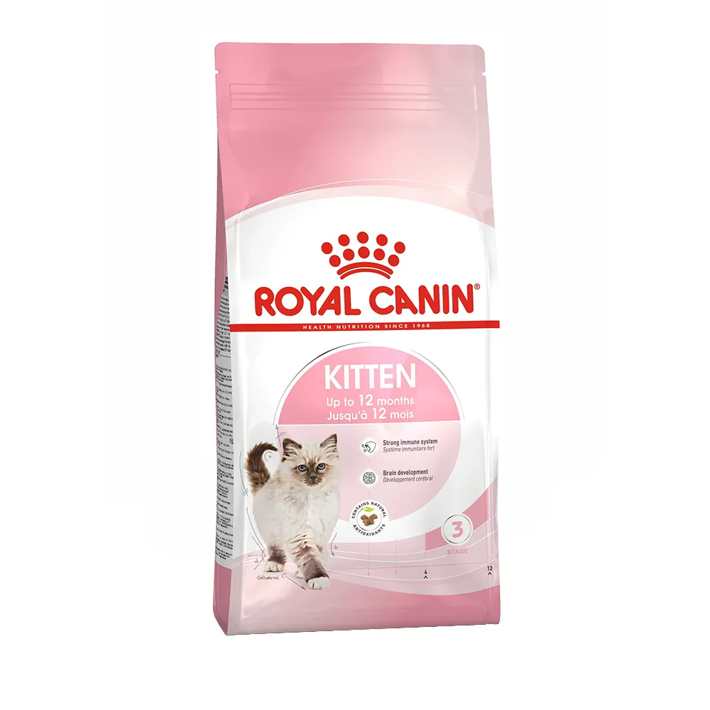 کیتن-رویال-کنین-1 غذای گربه کیتن رویال کنین وزن ۲ کیلوگرم kitten royalcanin